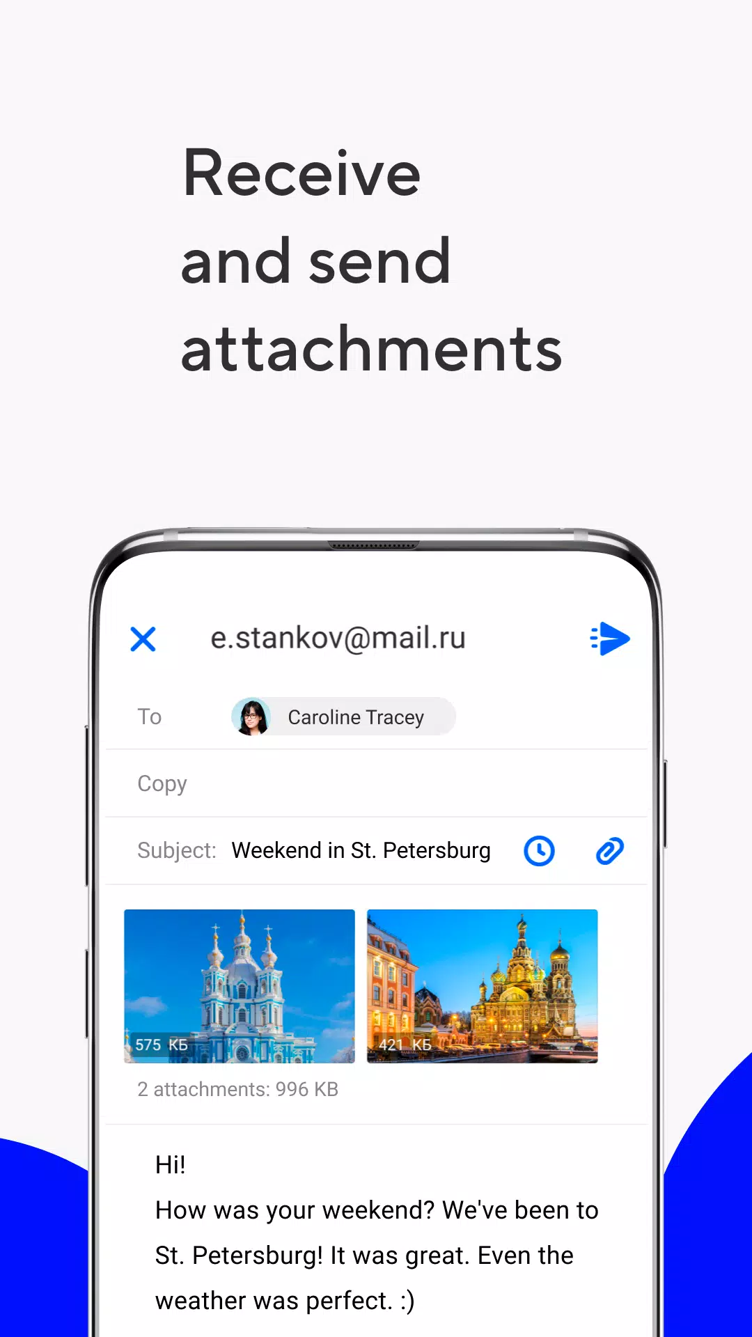 Mail.ru: messagerie Capture d'écran 2