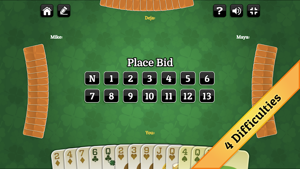St. Patrick's Day Spades 螢幕截圖 2