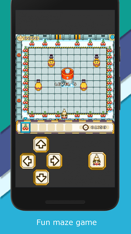 Bad Ice Cream 2: Icy Maze Game Screenshot 3