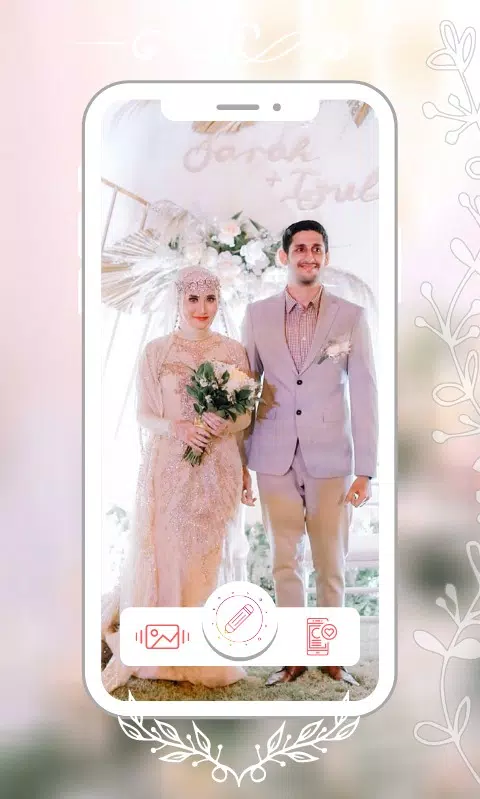 Hijab Couple Bridal Editor Ảnh chụp màn hình 1