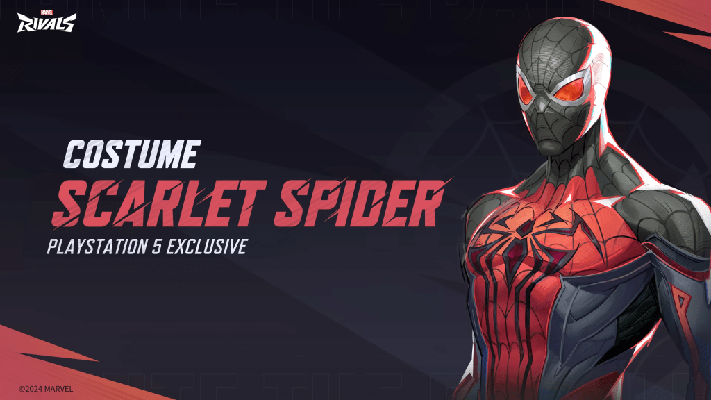 Spider-man sa kanyang scarlet spider skin