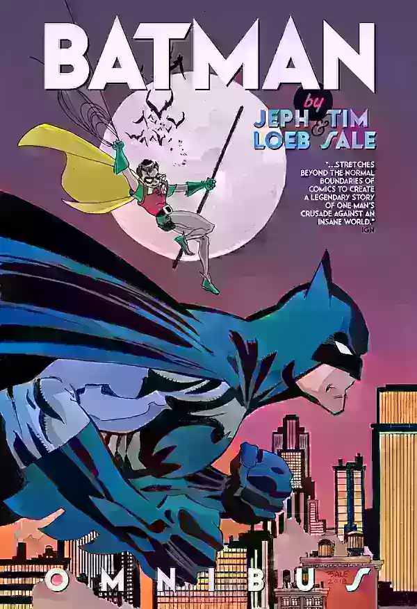 Portada de Batman de Jeph Loeb & Tim Sale Omnibus