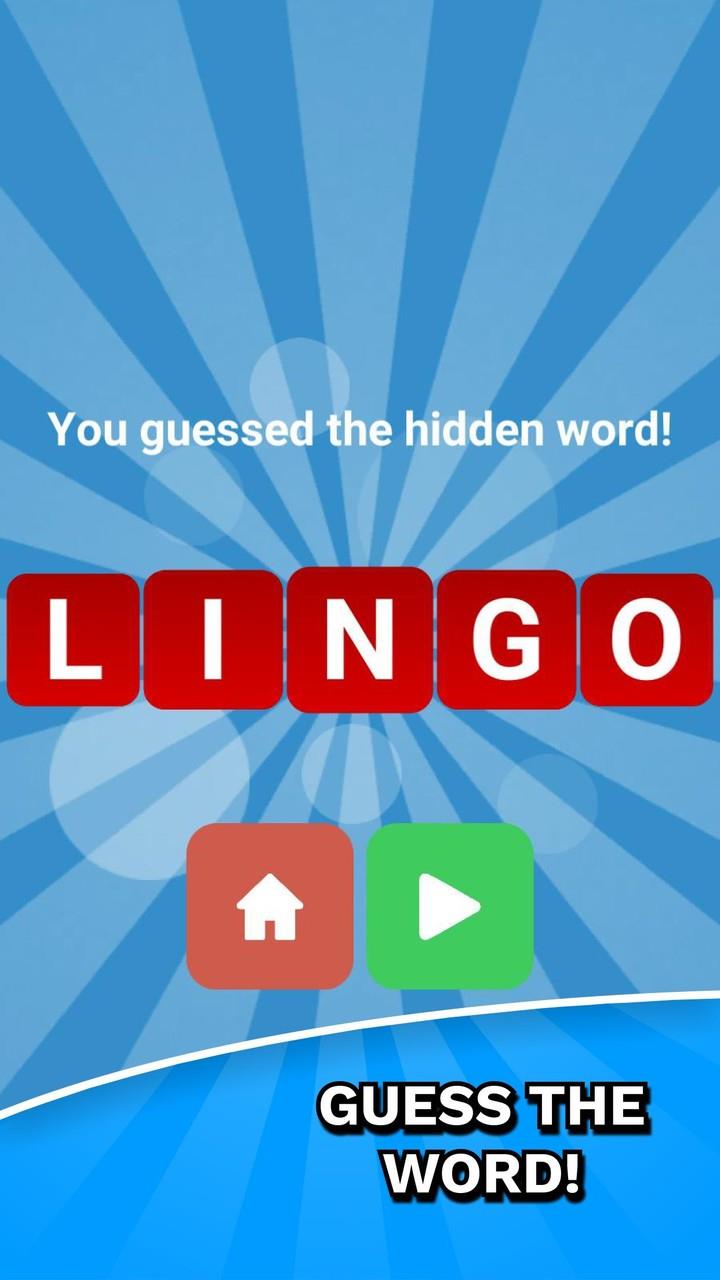 Lingo word game Zrzut ekranu 3