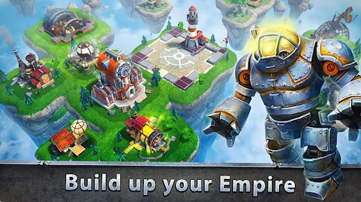 Sky Clash Lords of Clans 3D Schermafbeelding 2