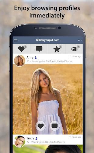 MilitaryCupid: Military Dating Скриншот 1