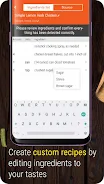 RecipeIq: Guardián de recetas Screenshot 2