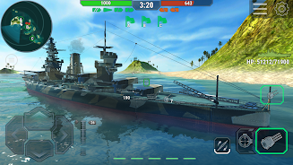 Warships Universe Naval Battle 螢幕截圖 1