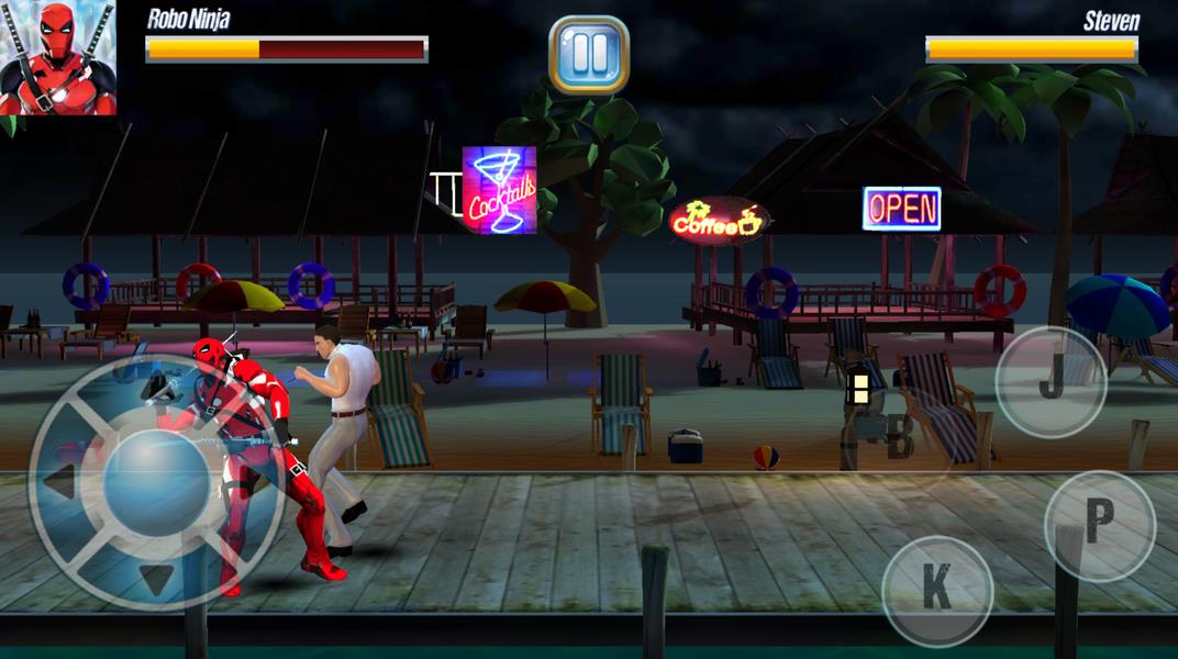 Superhero Iron Ninja Battle Ảnh chụp màn hình 2