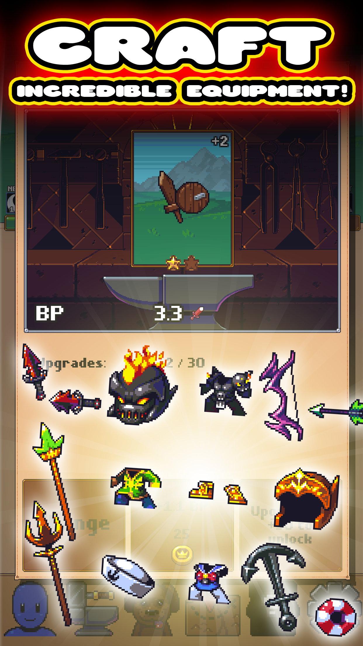 Idle Grindia: Dungeon Quest スクリーンショット 2