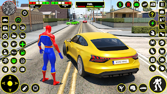 Spider Robot Hero Car Games Zrzut ekranu 0