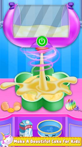 Unicorn Cake Maker-Bakery Game スクリーンショット 3