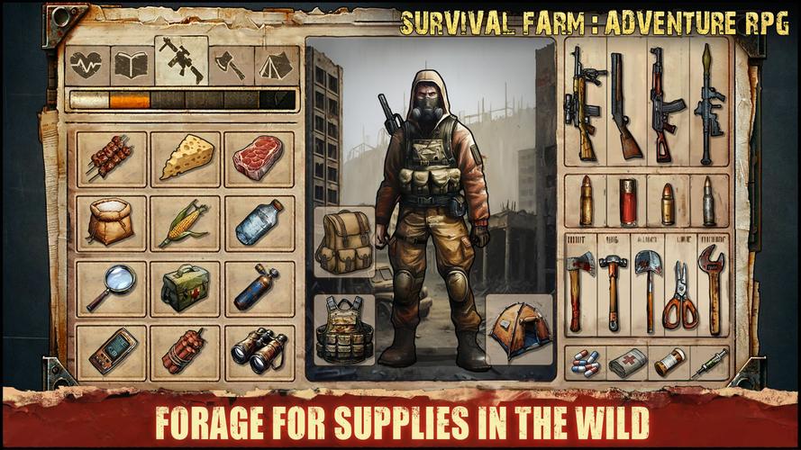 Survival Farm: Adventure RPG Captura de pantalla 3