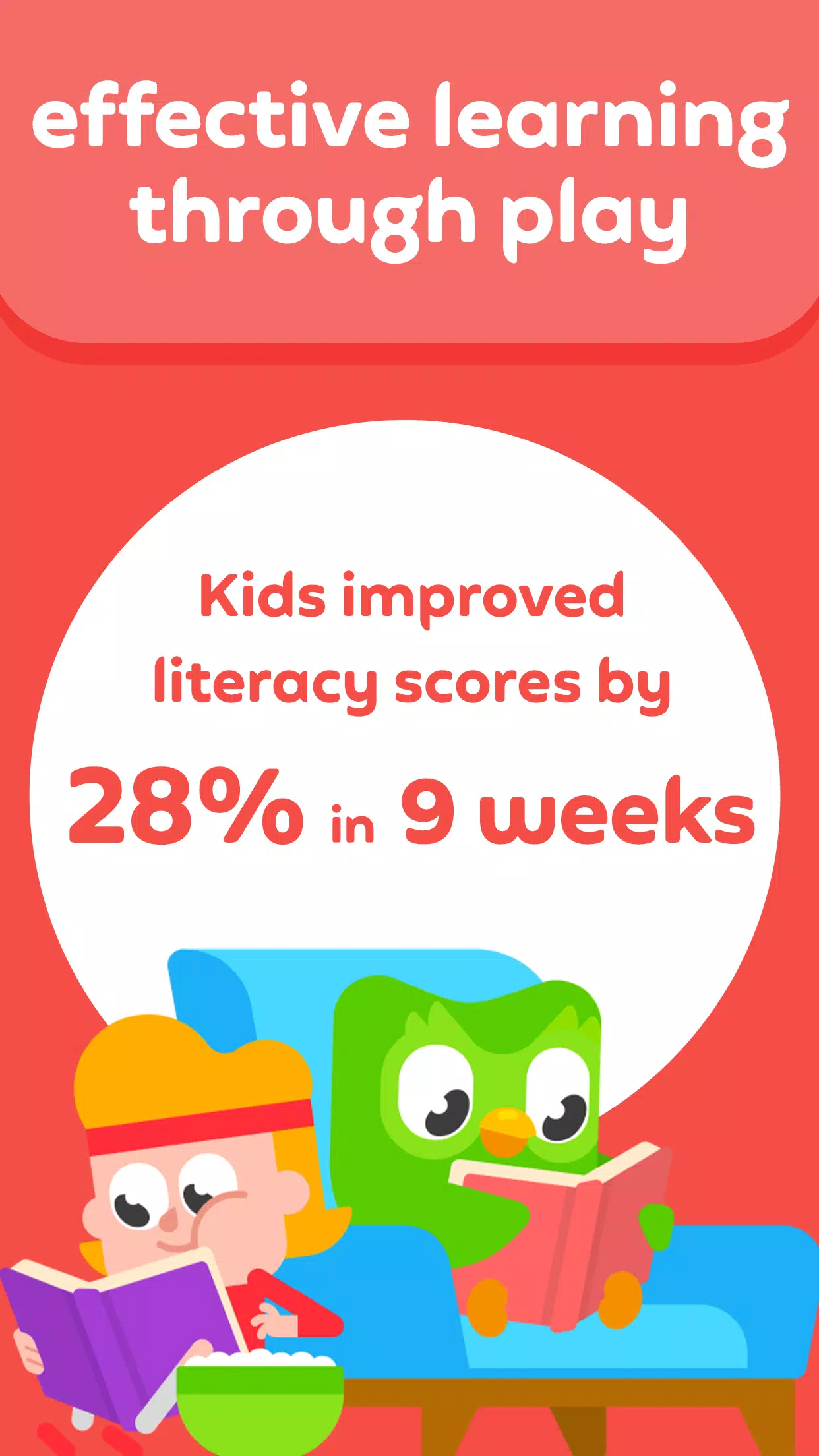 Learn to Read - Duolingo ABC Screenshot 1