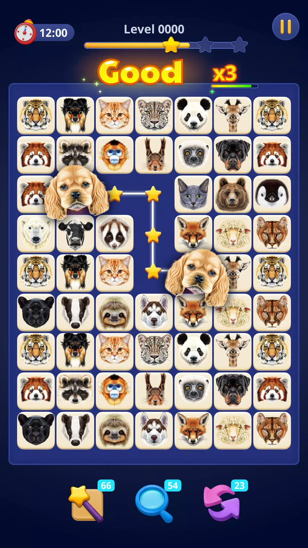 Animal Onet- Tile Connect 螢幕截圖 0