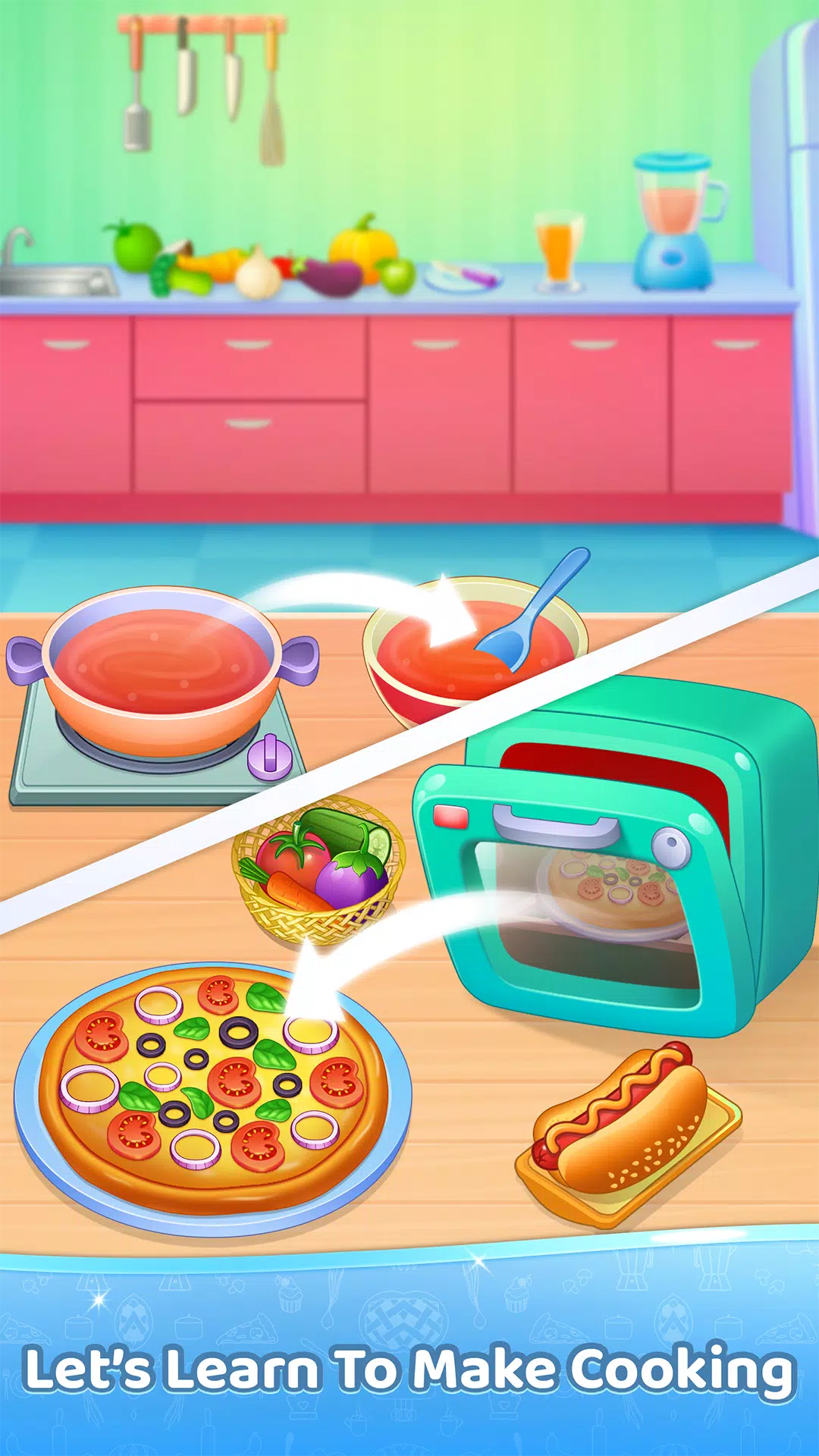 Kitchen Set: Toy Cooking Games Capture d'écran 3