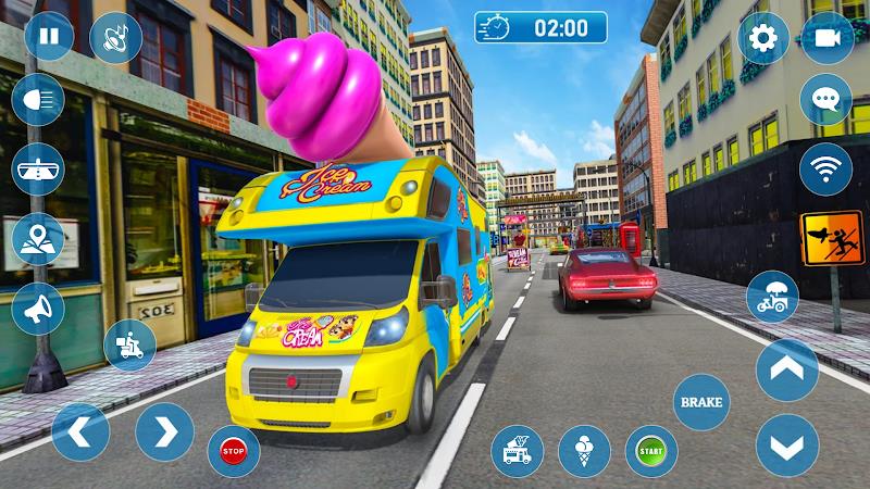 Ice Cream Man Game Tangkapan skrin 1