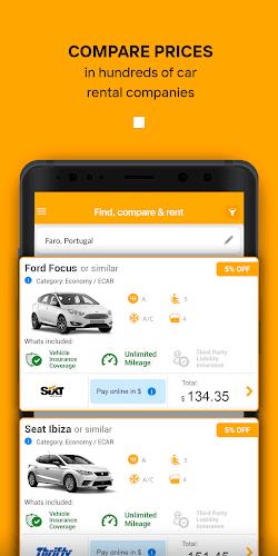 Rentcars: Car rental Скриншот 2