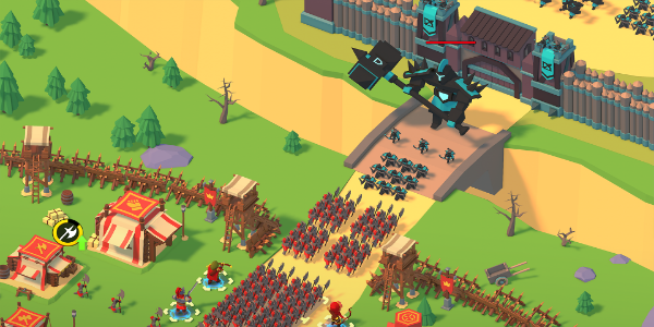 Idle Siege: War Tycoon Game ภาพหน้าจอ 1