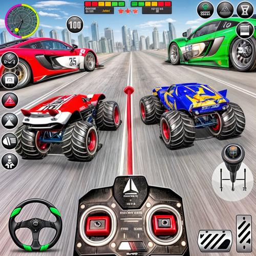 Toy Car Stunts GT Racing Games 螢幕截圖 2