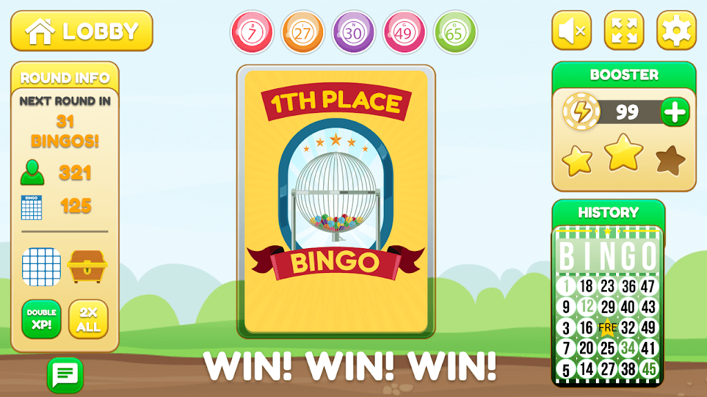 Bingo King-Free Bingo Games-Bingo Party-Bingo ภาพหน้าจอ 3