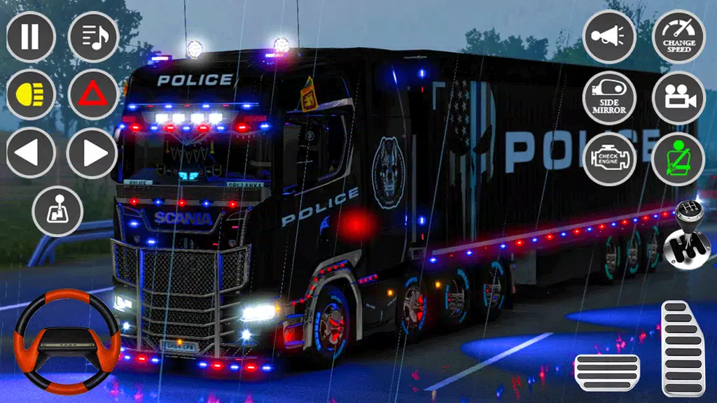 Schermata Real Truck Parking Truck Drive 3