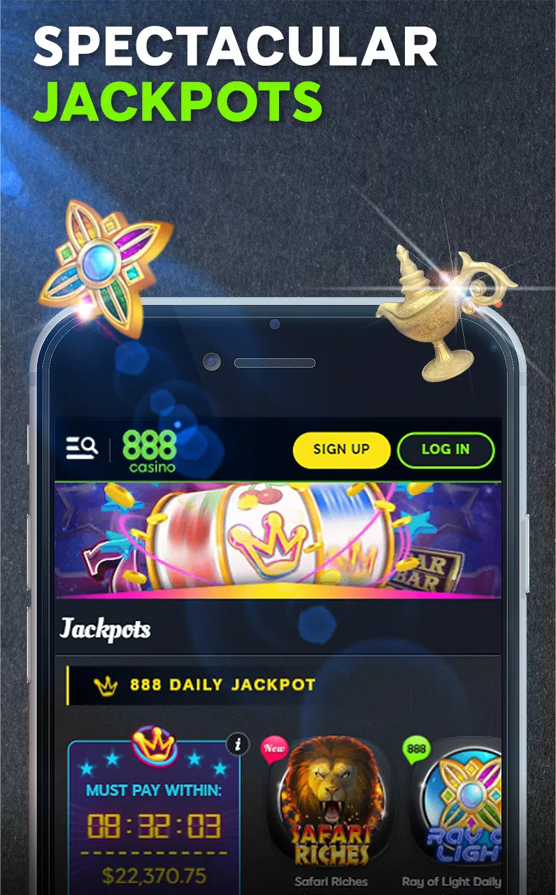 888 Casino Slots & roulette Captura de tela 2