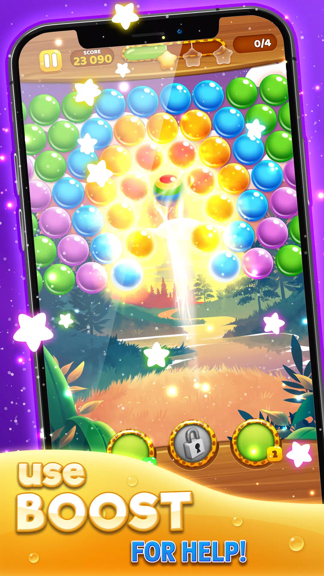 Bubble Pop: Wild Rescue Ekran Görüntüsü 2