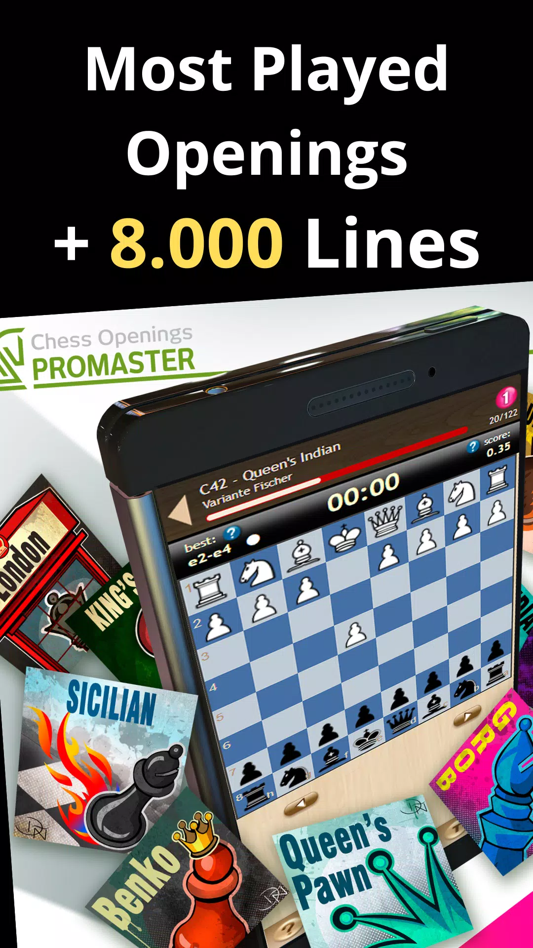 Chess Openings Promaster 螢幕截圖 3