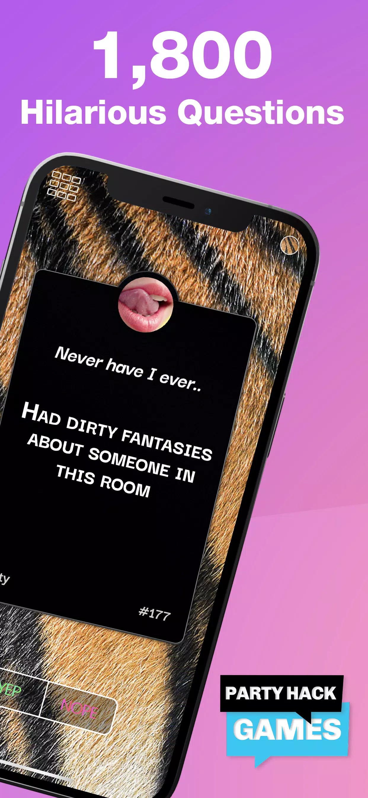 Never Have I Ever Party Games 螢幕截圖 1