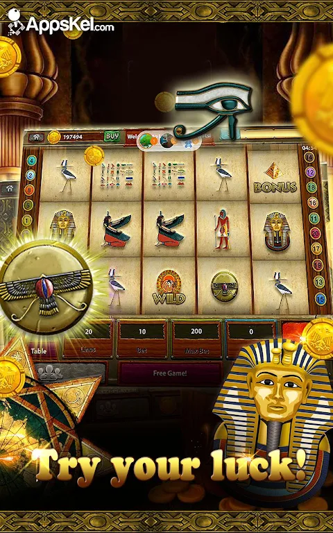 Lost Kingdom Treasure Slots– Las Vegas Casino Game Capture d'écran 1