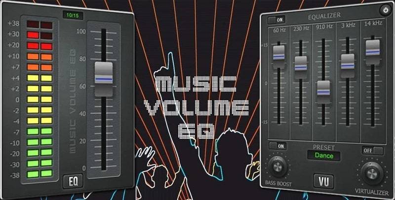 Music Volume EQ + Equalizer ภาพหน้าจอ 0