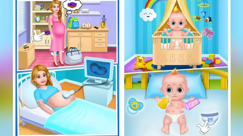 newborn babyshower party game স্ক্রিনশট 0