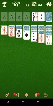 Offline Solitaire Card Games Captura de tela 1