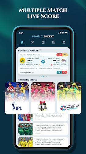 Schermata Magic Cricket Live Line - Exch 0