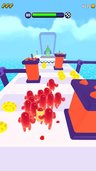 Join Blob Clash 3D: Mob Runner Mod Screenshot 3