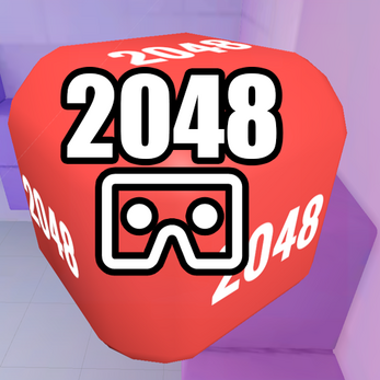 2048 3D CardBoard Game ภาพหน้าจอ 0