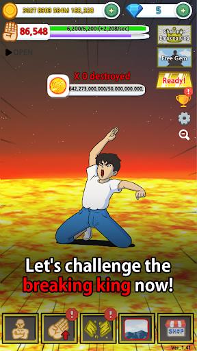 Tap Tap Breaking: Break Everything Clicker Game 螢幕截圖 1