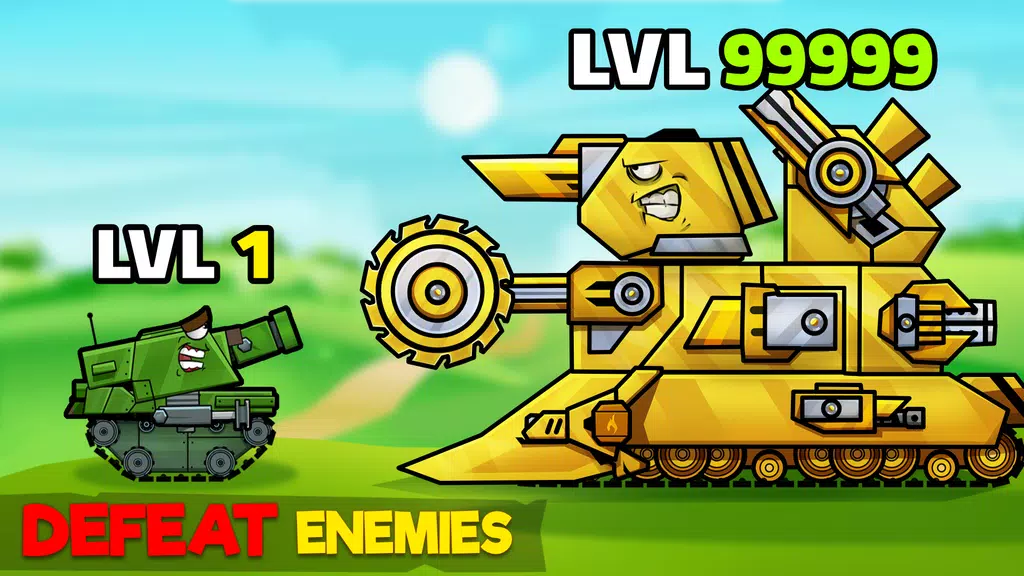 Tanks Arena io: Craft & Combat 스크린샷 0