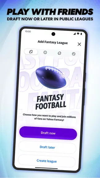 Yahoo Fantasy: Football & more 螢幕截圖 1