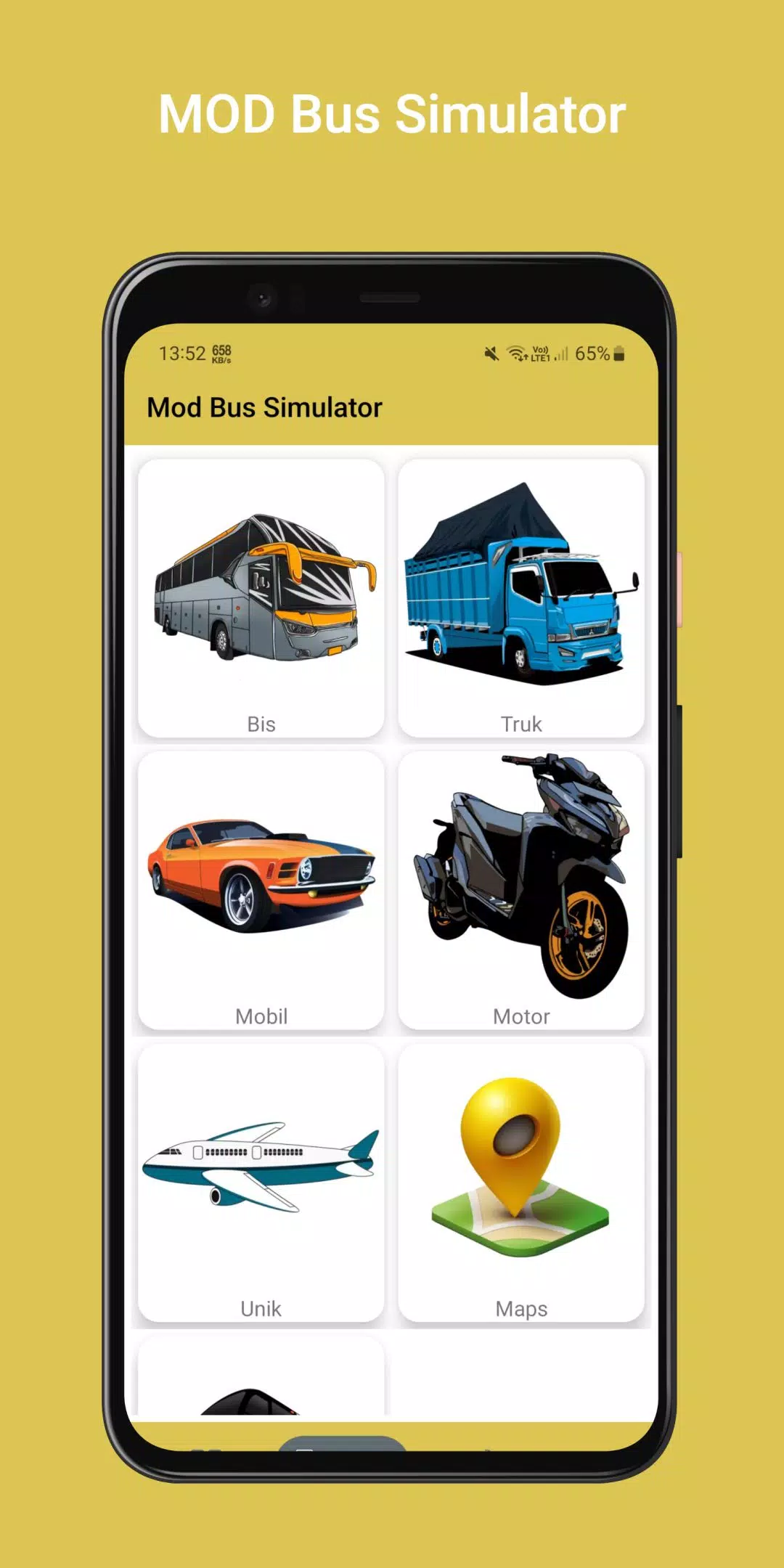 MOD Bus Simulator Indonesia 螢幕截圖 0