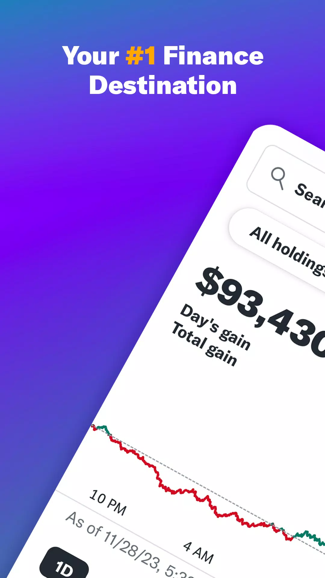 Yahoo Finance: Stock News ဖန်သားပြင်ဓာတ်ပုံ 0