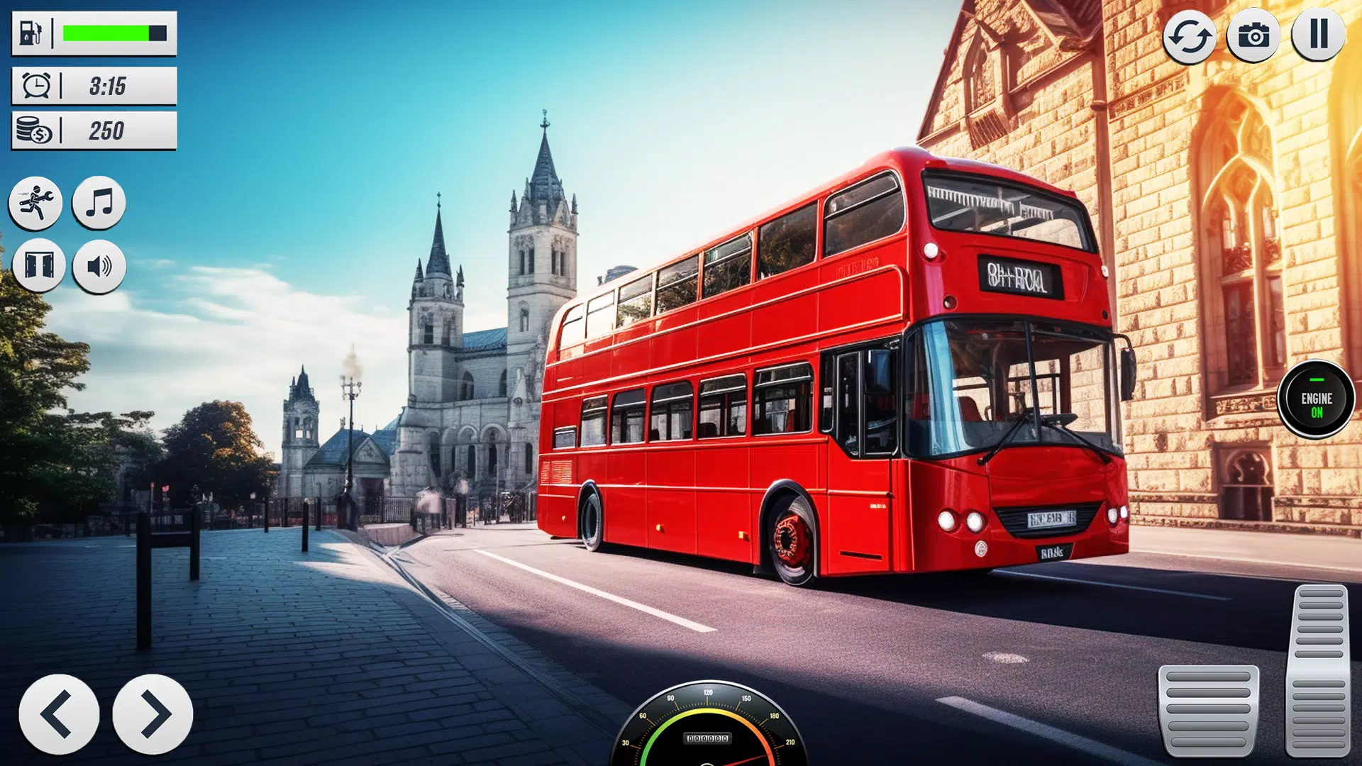 Highway Bus Driving Simulator Ảnh chụp màn hình 0