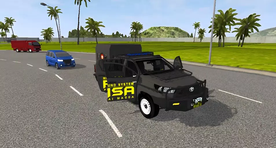 Pickup Police drive Game 3D Screenshot 0