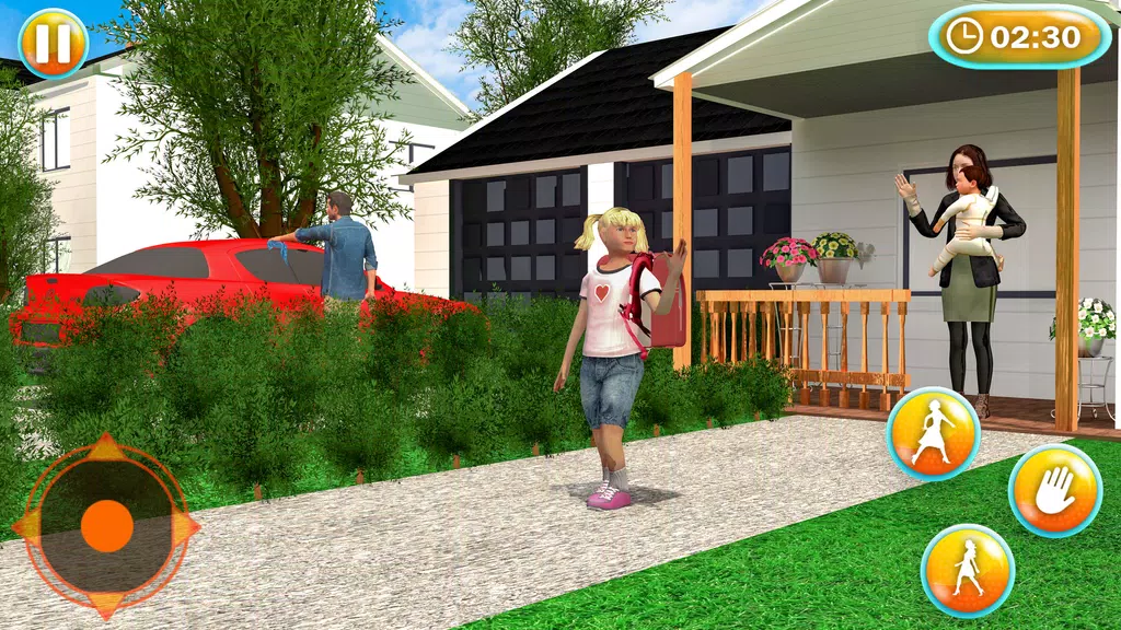 Virtual Mother Family Sim 3D Captura de tela 2