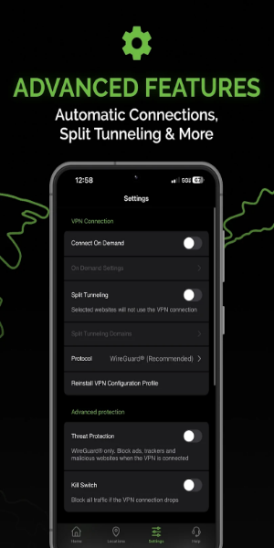 IPVanish: VPN Location Changer Mod Ekran Görüntüsü 2