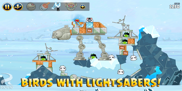 Angry Birds Star Wars Скриншот 1