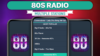 80s Radio Favorites Schermafbeelding 0