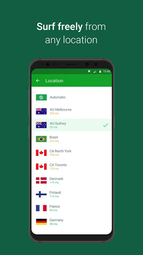 Private Internet Access VPN Screenshot 1