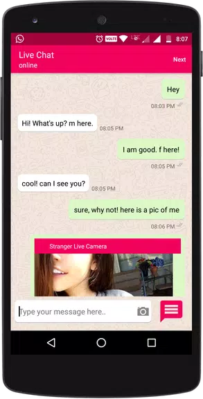 Anonymous chat - Anon Chat Capture d'écran 2