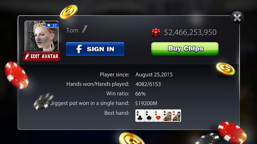 Spark Poker - Live Texas Holdem Casino Screenshot 2